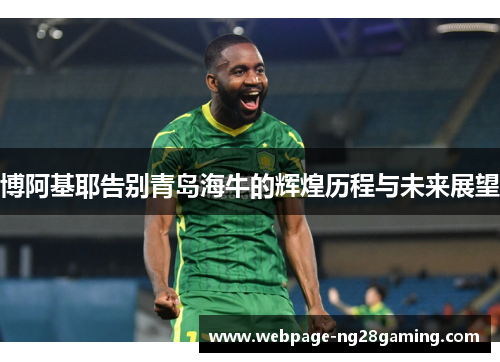 博阿基耶告别青岛海牛的辉煌历程与未来展望